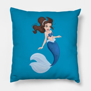 Mermaid Sister of Atlantica Pillow