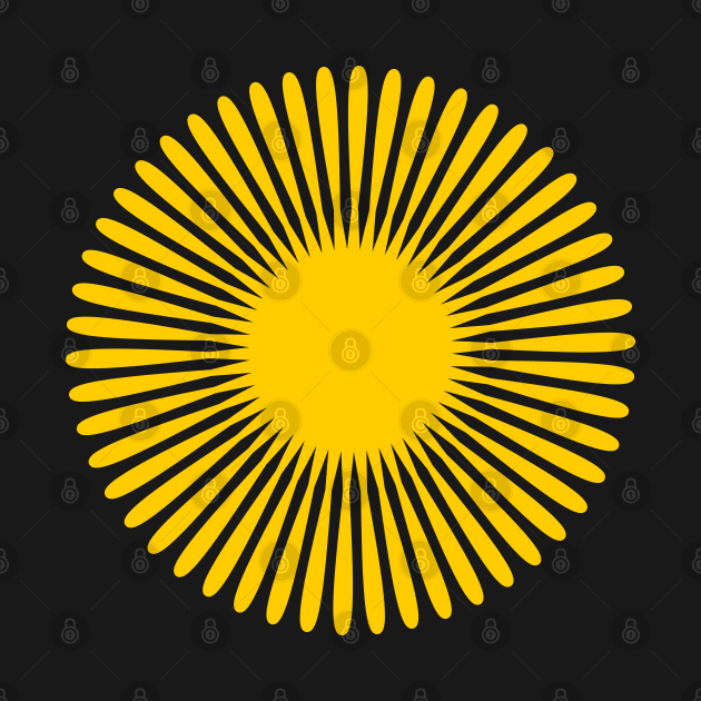 SUN FLOWER by Tees4Chill