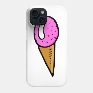 Ice Cream Doodle Art Phone Case