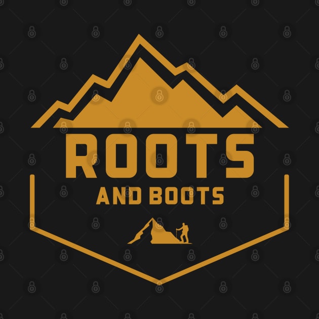 Roots and Boots Hiking by Batcat Apparel