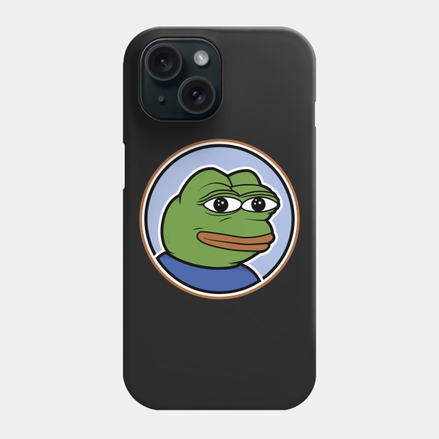 Pepe The Frog Meme T-Shirt Phone Case by UnluckyDevil