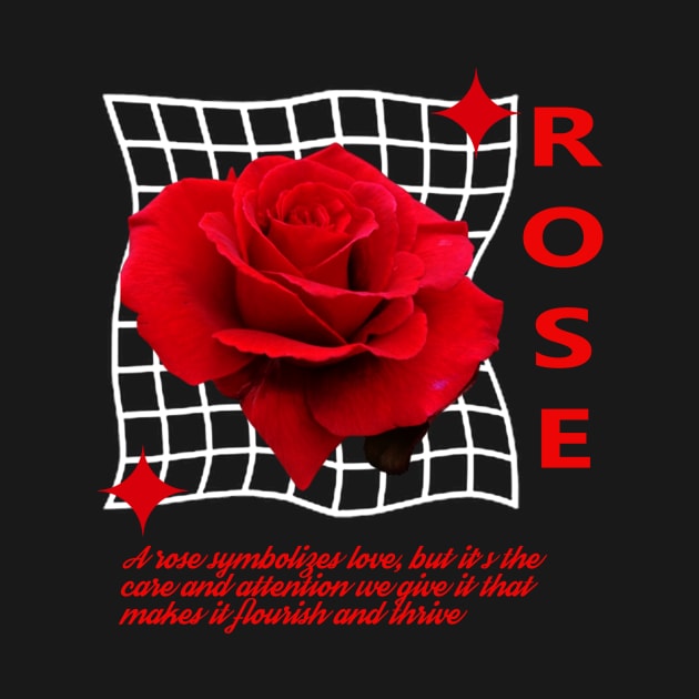 Rose : Symbolizes Love by ArtTunnel