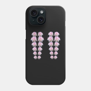 Pink flower print Phone Case