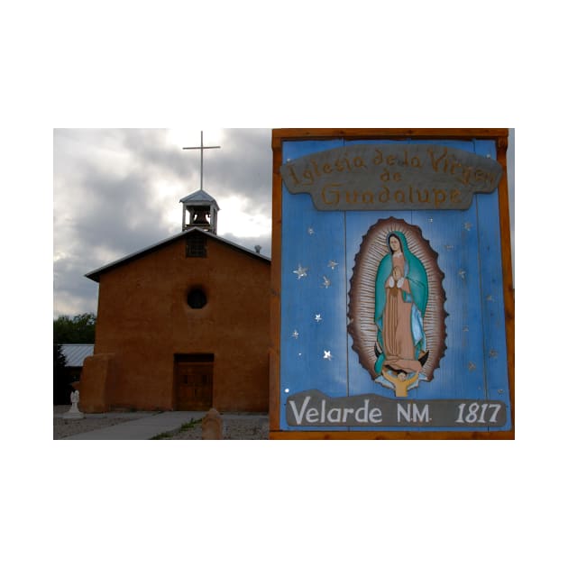 Mission Church at Velarde New Mexico by dltphoto