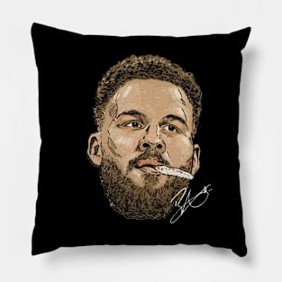 blake griffin mouthguard Pillow