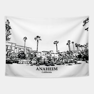 Anaheim - California Tapestry