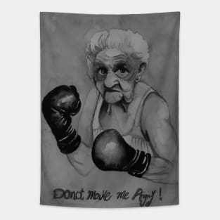 Grandma boxer Tapestry