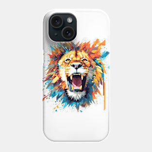 Lion Animal Freedom World Wildlife Wonder Abstract Phone Case