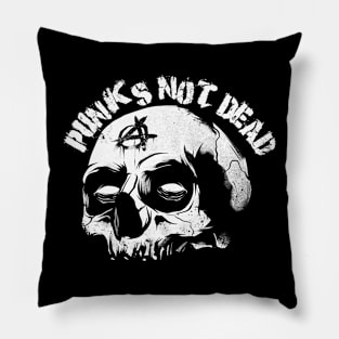 Punks Not Dead Pillow