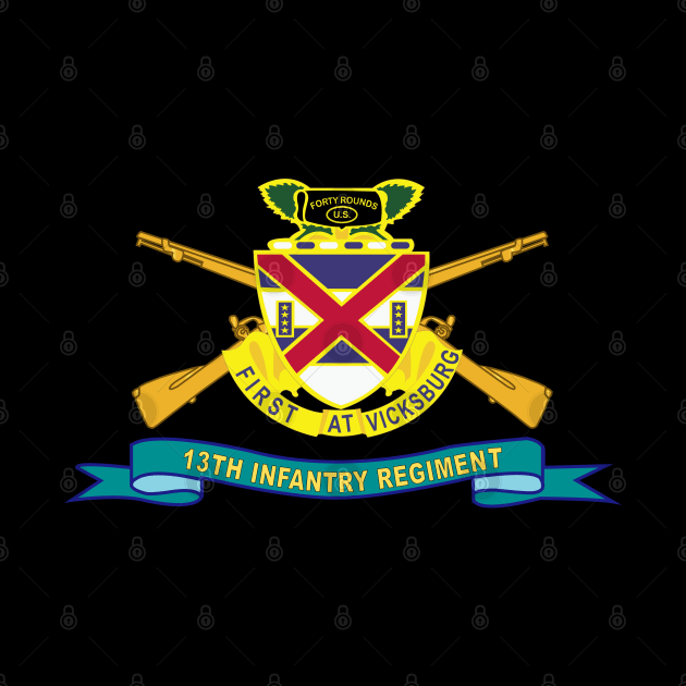 13th Infantry Regiment - DUI w Br - Ribbon X 300 by twix123844