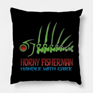 Horny Fisherman Pillow