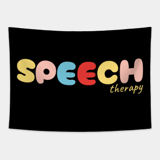 Speech Therapy - Pop Art Tapestry