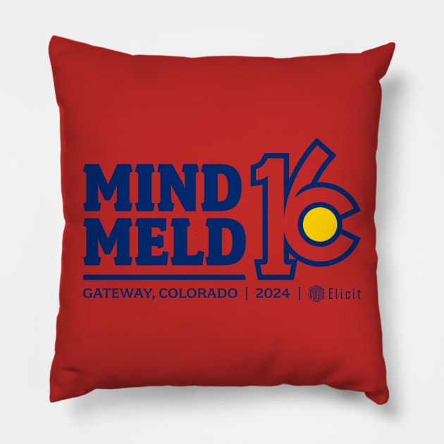 Mind Meld 16 - The Rojo - Stacked Pillow by ElicitShirts