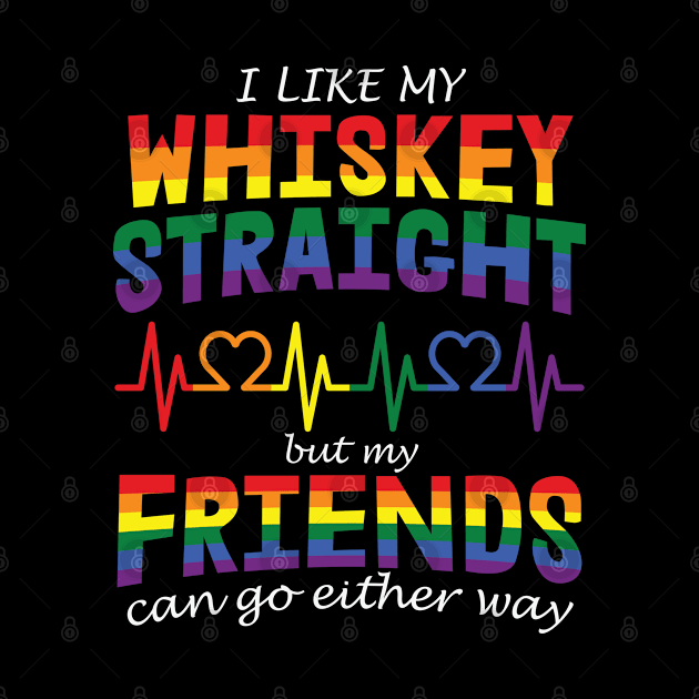 I like my whiskey straight but my friends can go either way by little.tunny