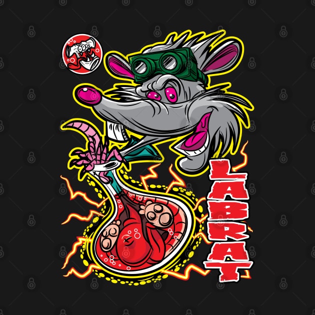 Lab Rat in a Beaker at eShirtLabs by eShirtLabs