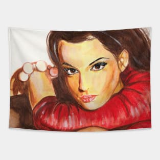 Anne Hathaway Tapestry