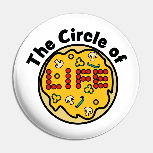 The Cirlce of Life (Pizza) Pin by ShawnIZJack13