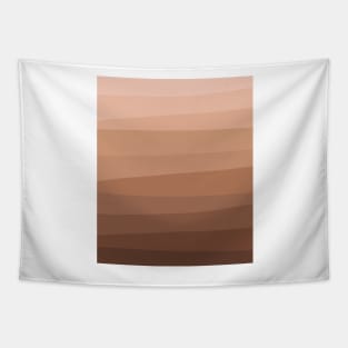 Groovy stripes in Earth Tones  Minimalist Abstract lines  Pattern Tapestry