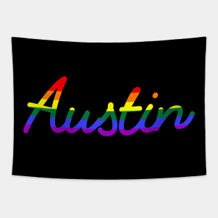 Austin Pride Parade LGBTQ+ Gifts Tapestry