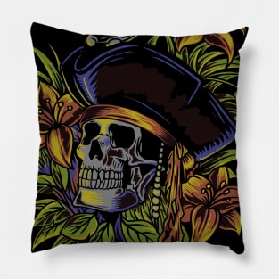 Skull Pirate Pillow