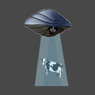 UFO and a cow T-Shirt