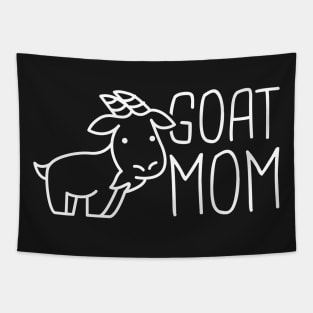 Cute Goat Mom Design Tapestry