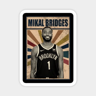 Brooklyn Nets Mikal Bridges Magnet