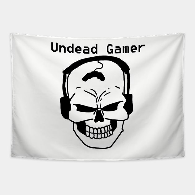 Undead Gamer HP Edition Tapestry by Sinister757