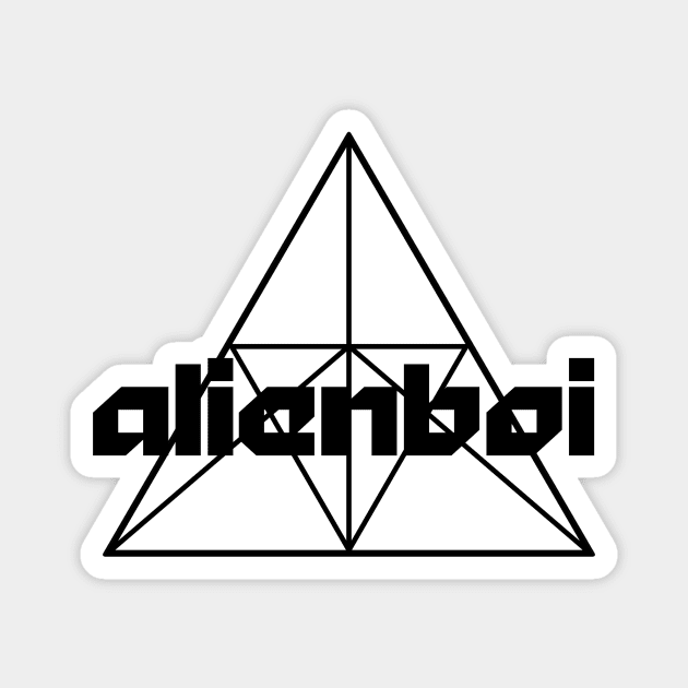 PYRAMID Magnet by alienboi