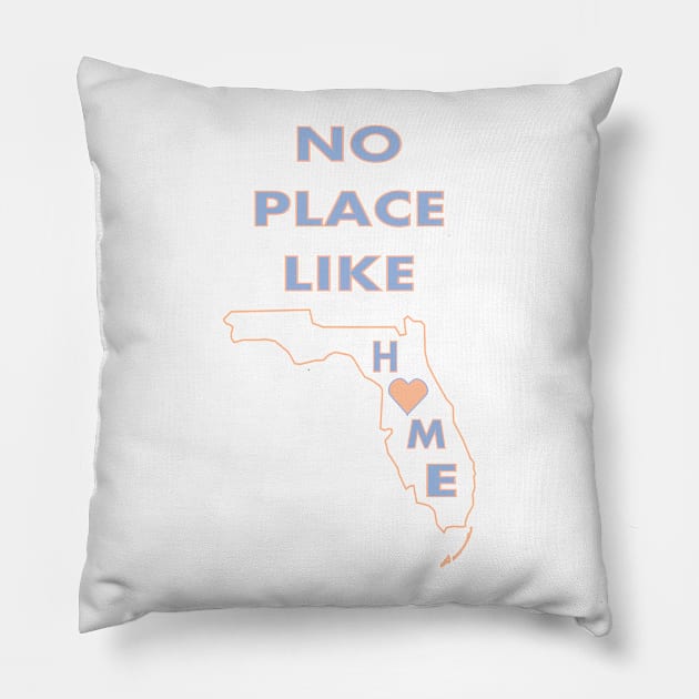 NO PLACE LIKE HOME FL Pillow by STONEYGHOST