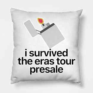 I Survived The Eras Tour Presale Pillow