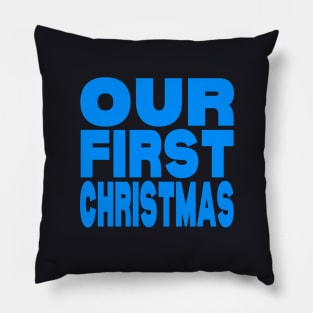 Our first Christmas Pillow