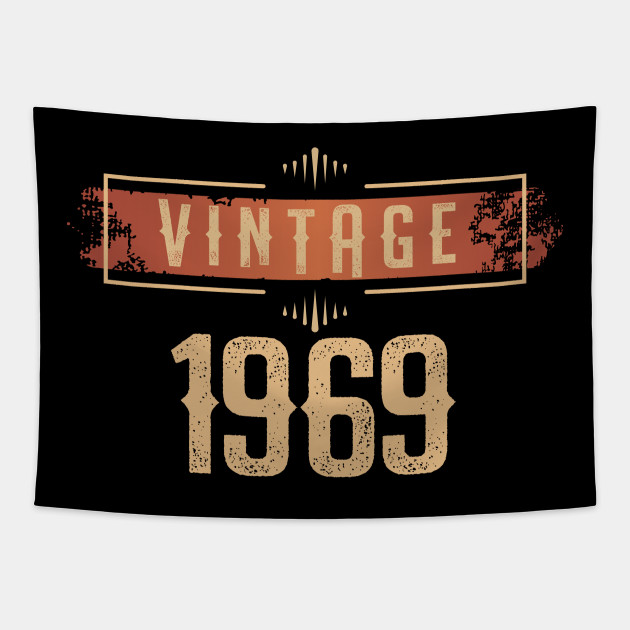 Jahrgang 1969 Geburtstag Geburtstagsgeschenk Geburtstag Tapestry