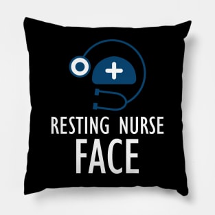 Nurse - Resting Nurse Face Pillow