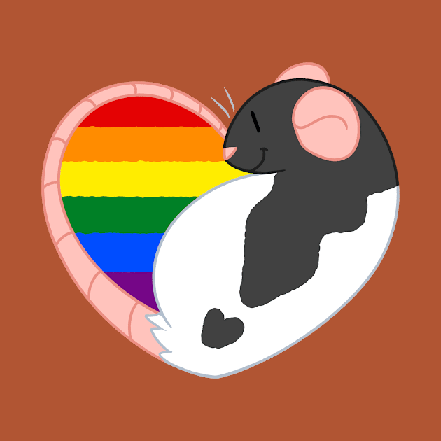 Gay Pride Rat by Dandyrats