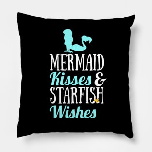 Mermaid Kisses & Starfish Wishes Pillow