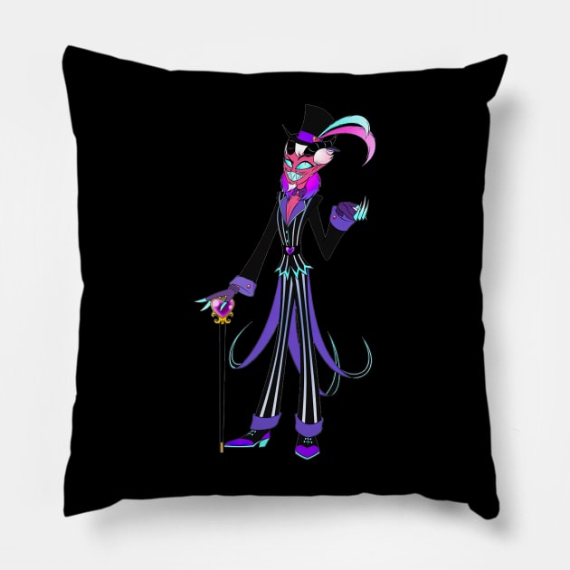 Helluva Boss Asmodeus Pillow by ThomaneJohnson