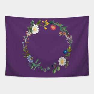 Floral Ring Tapestry