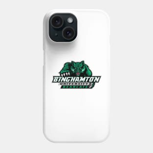 Binghamton University Bearcats glitter logo Phone Case