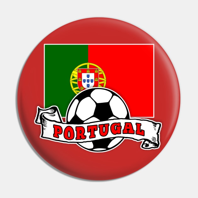 Bandeira de Portugal T-Shirt SOCCER FUTBOL Pin by Scarebaby