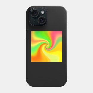 Neon swirl Phone Case