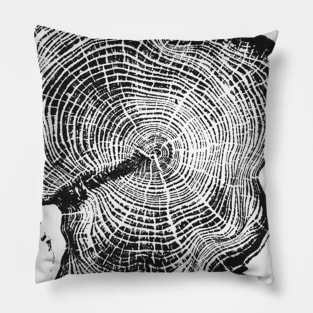 Tree Ring Year Pillow