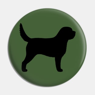 Otterhound Silhouette Pin