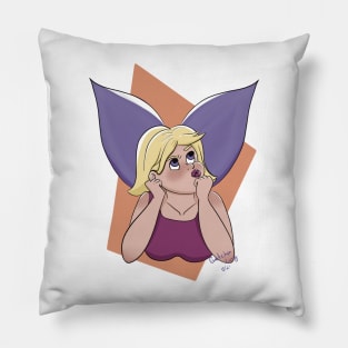 Frustrated Mermaid Pillow