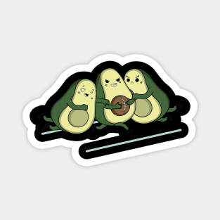 Avocado Rugby Magnet