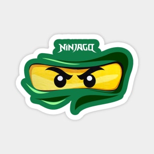 Ninjago Eyes GREEN Ninja FanArt FanMade Magnet