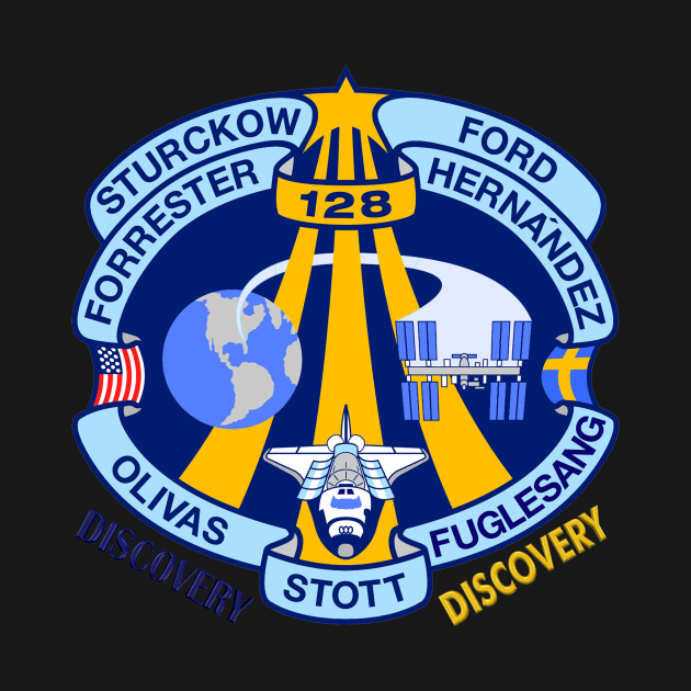 STS-128 Mission Patch by Spacestuffplus