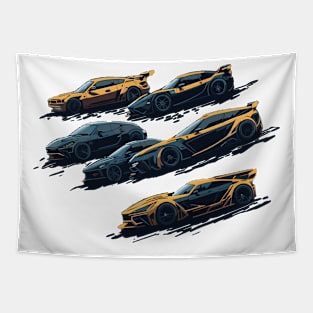 JDM Cars Drifting classic Tapestry