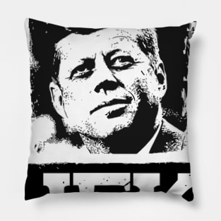 JFK Kennedy Vintage Pillow