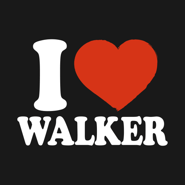 I Love Walker by Saulene